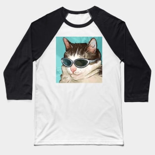 really cool cat Baseball T-Shirt